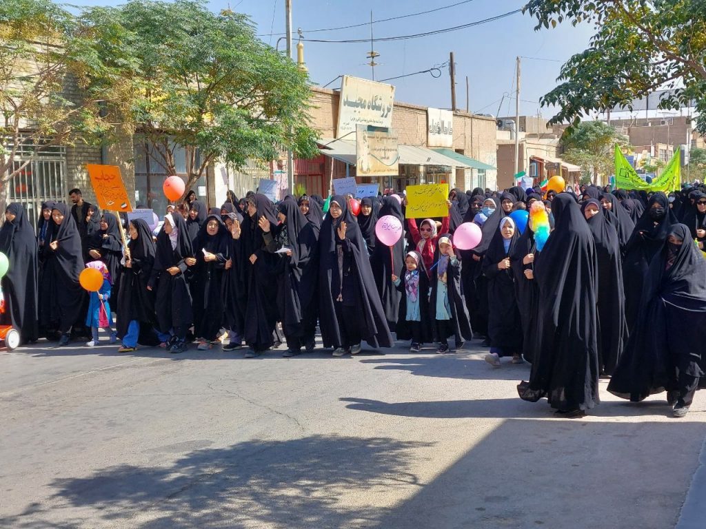 اجتماع بزرگ بانوان شهرستان بشرویه