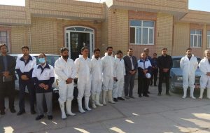 میزبانی بشرویه در رزمایش مبارزه با آنفلونزای فوق حاد پرندگان غرب خراسان جنوبی