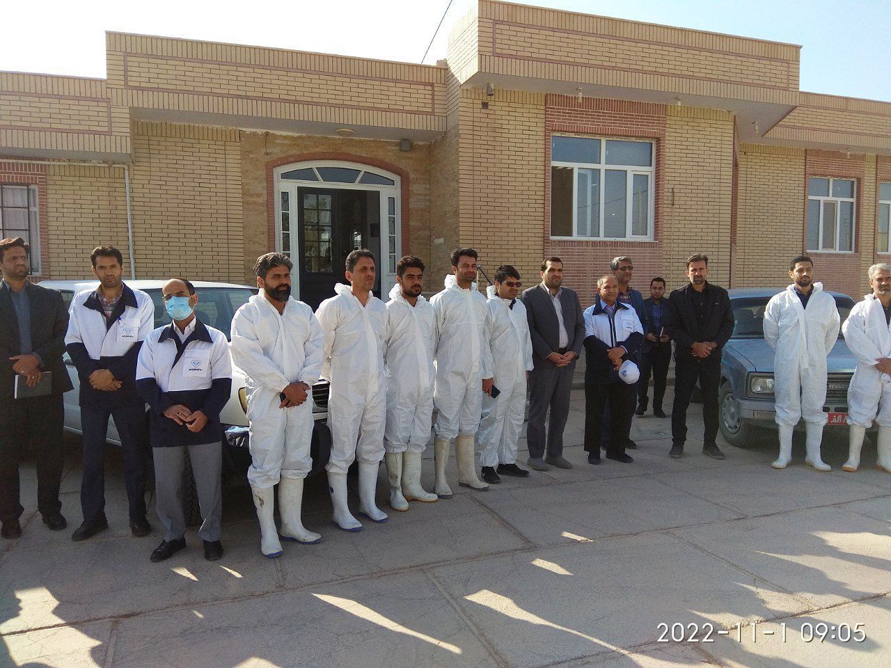 میزبانی بشرویه در رزمایش مبارزه با آنفلونزای فوق حاد پرندگان غرب خراسان جنوبی