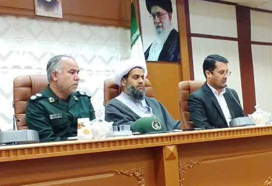 جلسه هماهنگی و برنامه ریزی حضور دبیر قرارگاه محرومیت زدایی سپاه پاسداران در شهرستان بشرویه