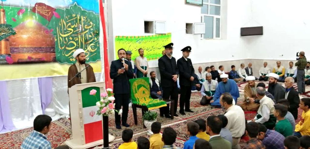 تصویری | کاروان زیر سایه خورشید در مسجد جامع شهر ارسک