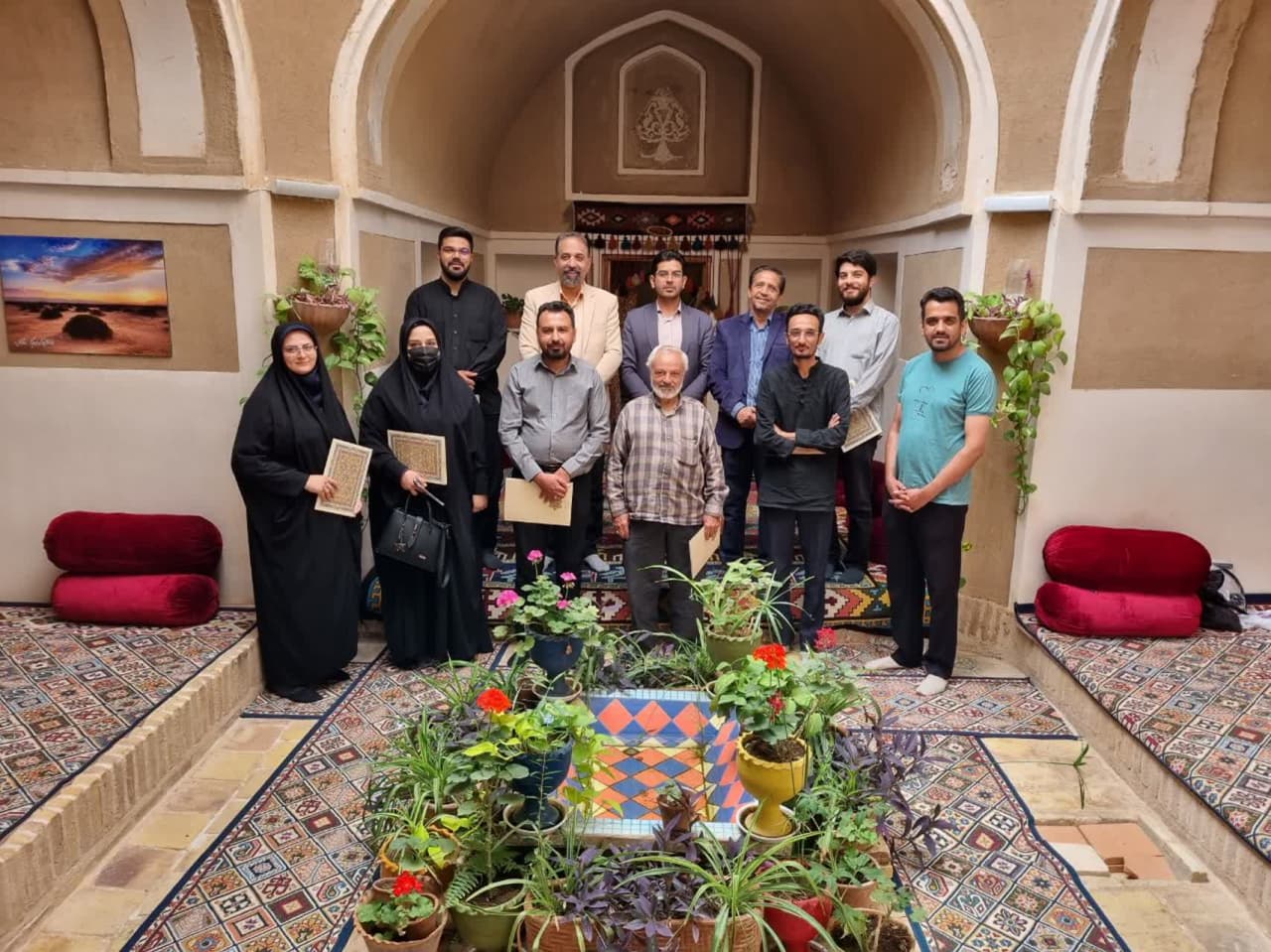 تجلیل از اهالی خبر و رسانه بشرویه