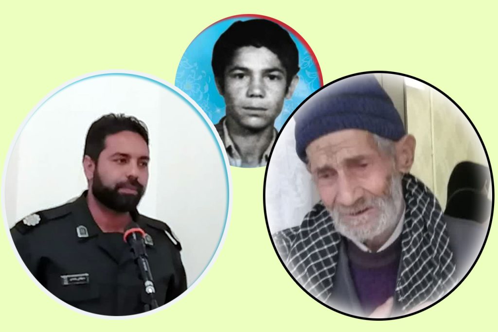 پیام تسلیت سرگرد حامدی در پی درگذشت پدر شهید خندان