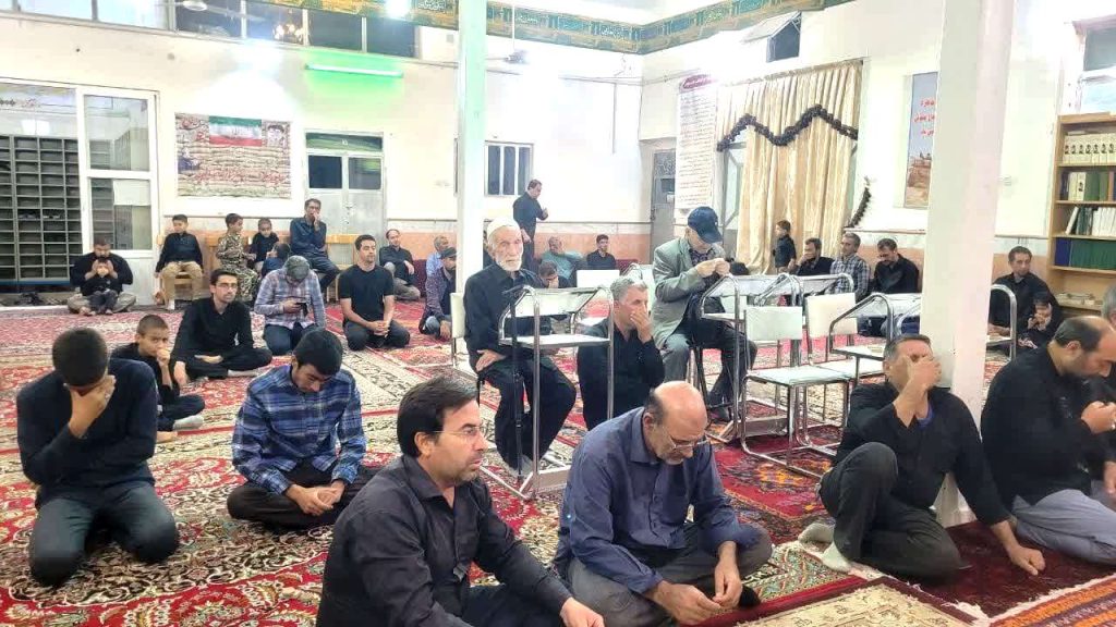 برگزاری مراسم عزاداری در مسجد امیرالمومنین (ع) بشرویه