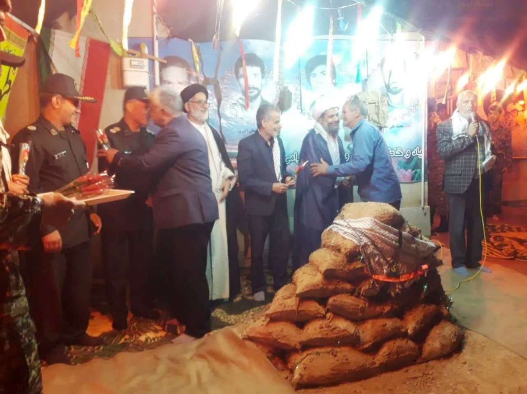 یادواره شهدا و تجلیل از رزمندگان در باغروستای کرند