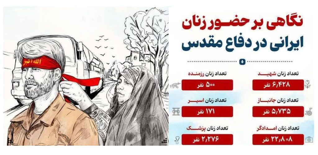 عکس نگاشت: نگاهی بر حضور زنان در دفاع مقدس
