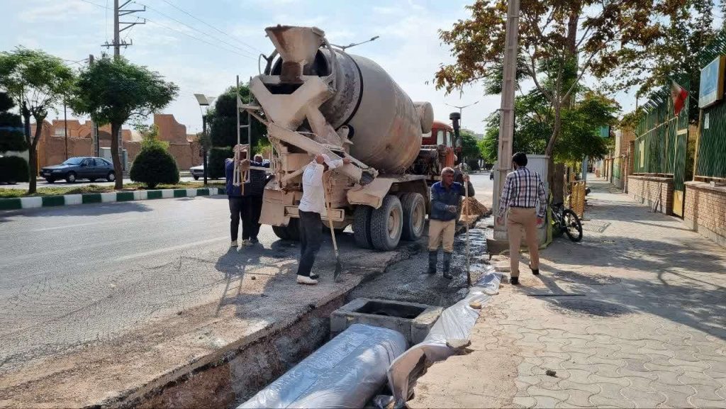 سراسر نقاط شهر بشرویه‌ کارگاه‌ ساخت‌ و ساز شهرداری