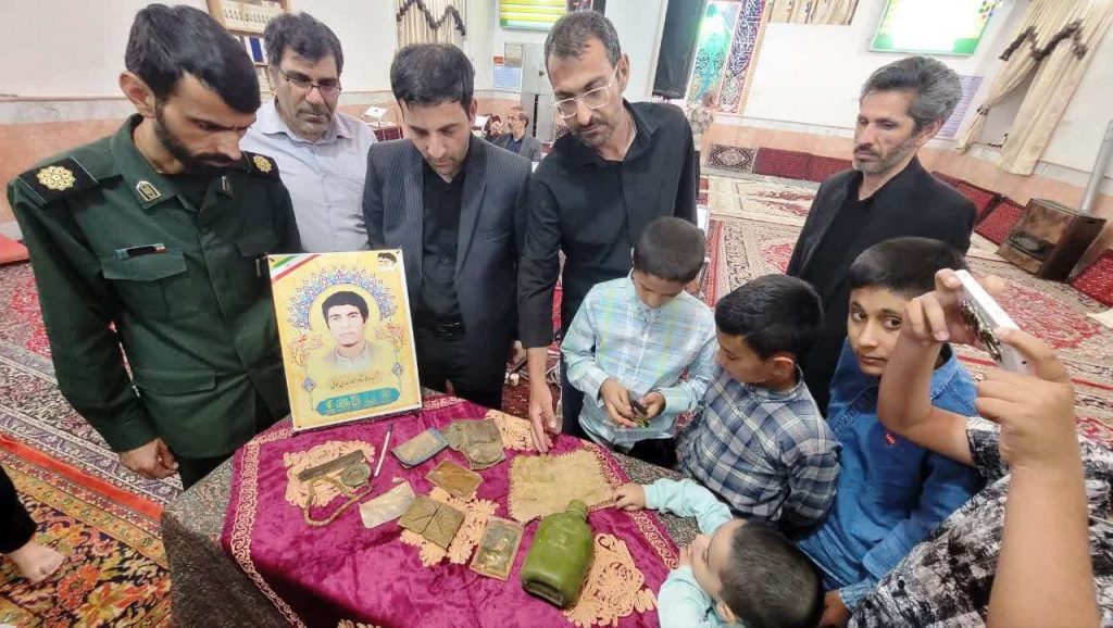 رونمایی از وسایل شخصی شهید تازه تفحص شده، محمدمهدی فانی