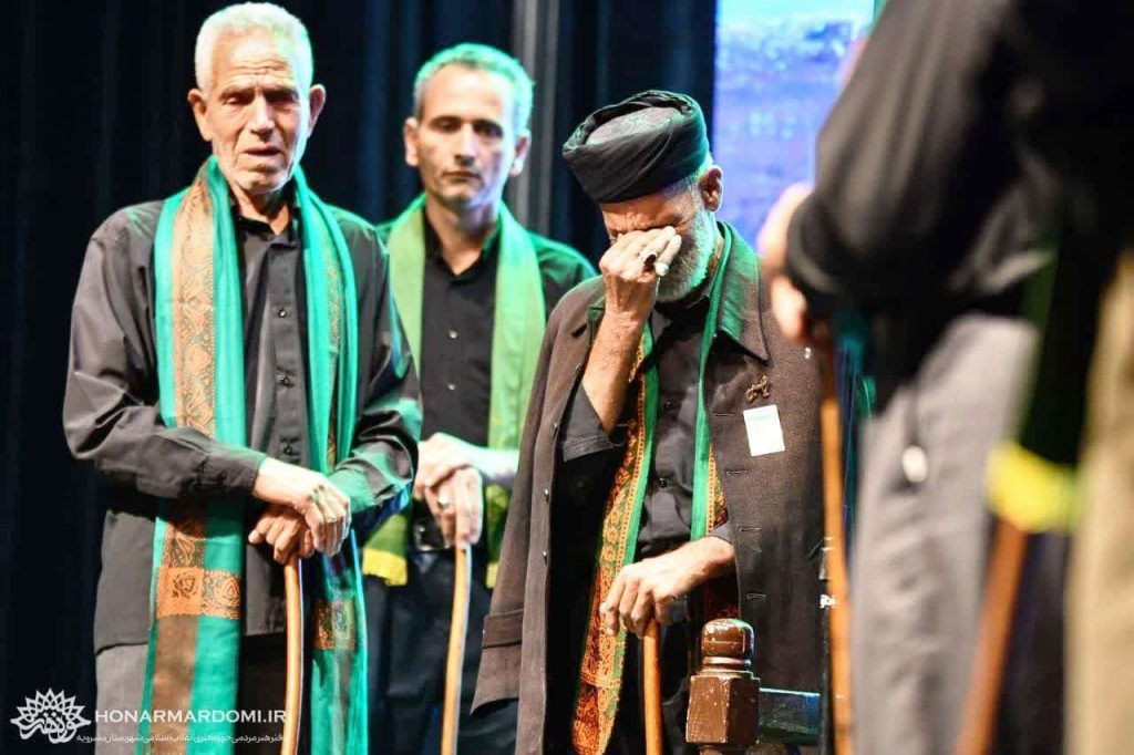 درخشش آئین های حسینی بشرویه در سوگواره شیراز