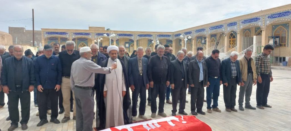 مادر شهید محمدی مقدم به فرزند شهیدش پیوست