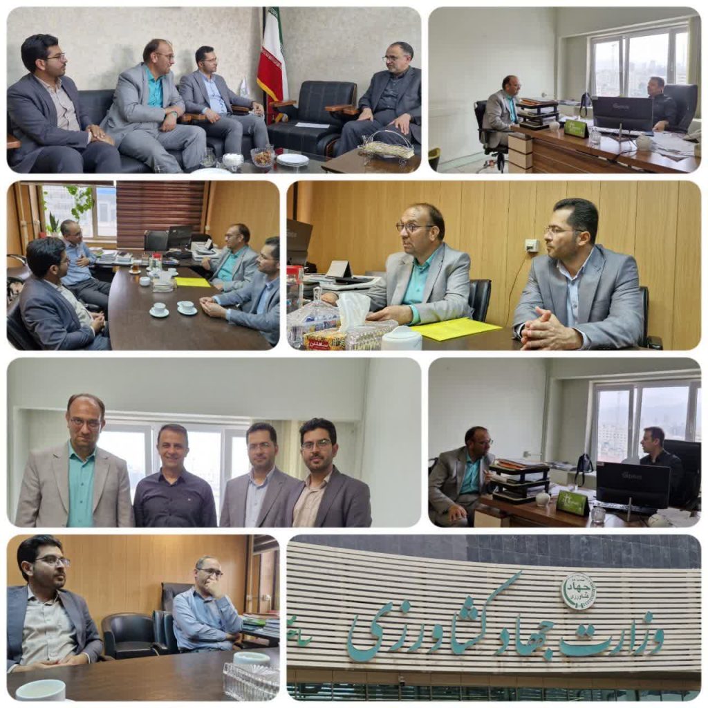 پیگیری مسائل حوزه کشاورزی و سرمایه گذاری شهرستان بشرویه در تهران