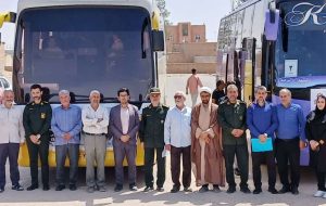 اعزام کاروان راهیان‌نور از شهرستان بشرویه 