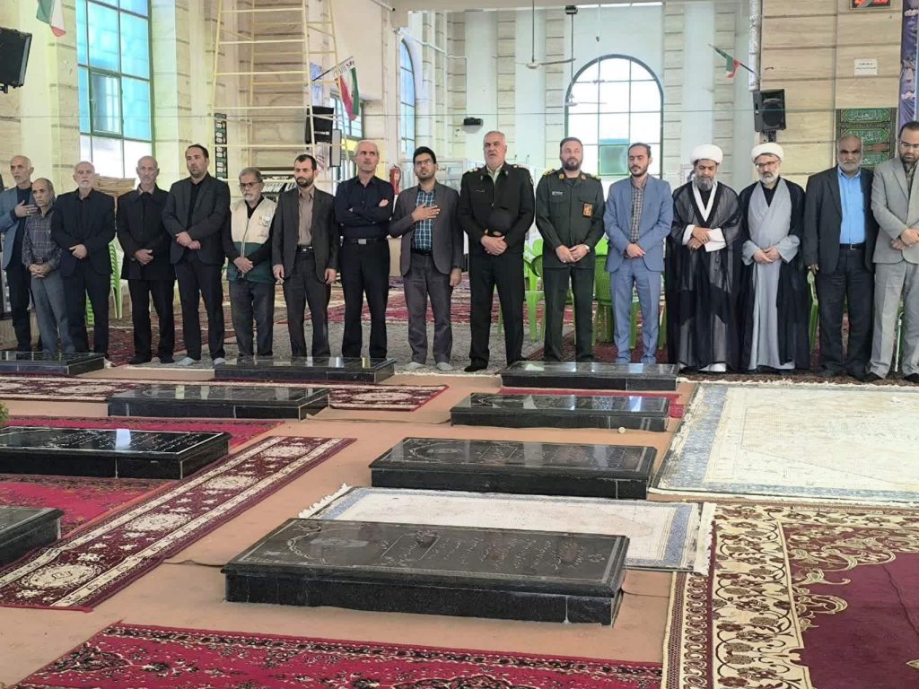 تجدیدمیثاق اعضای شورای فرهنگ عمومی بشرویه با آرمان‌های شهدا و برگزاری جلسه گرامیداشت عالم ربانی علامه ملاعبدالله بشروی