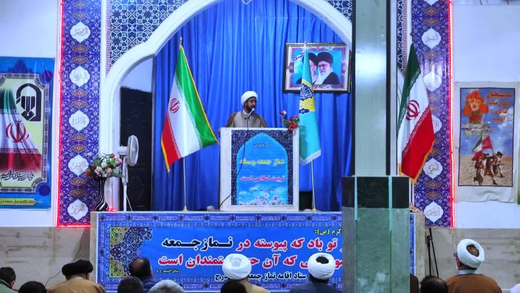 نمازجمعه درح به امامت حجت الاسلام مصطفایی اقامه شد