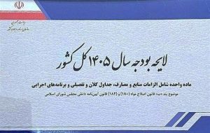 اعضای کمیسیون تلفیق لایحه بودجه ۱۴۰۵ انتخاب شدند اعضای کمیسیون تلفیق لایحه بودجه ۱۴۰۵ انتخاب شدند